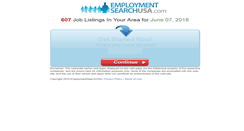 Desktop Screenshot of employmentsearchusa.com